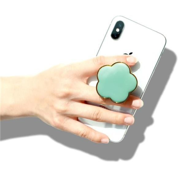 Flower Shape Colorful Expandable Collapsible Mobile Phone Grip Stand Holder - Picture 3 of 8